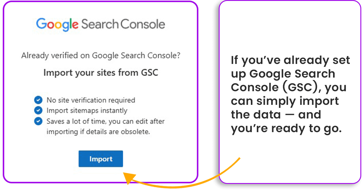 Bing Webmaster Tool setup process