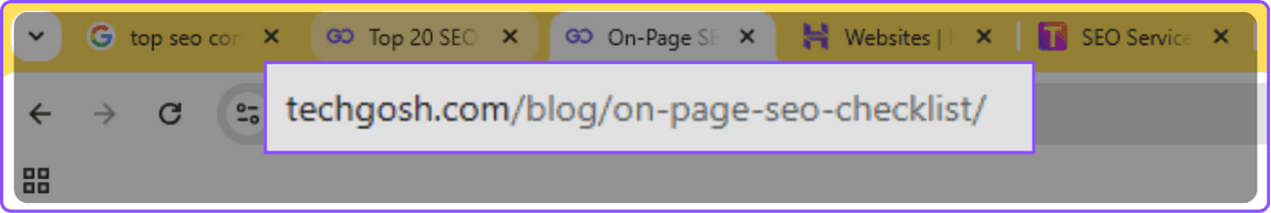 Clean Short URL Slug